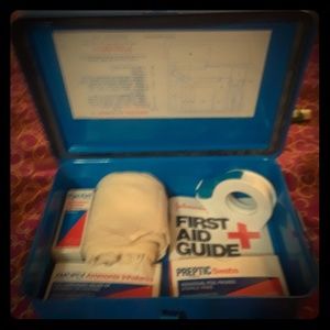 Vintage first aid kit!